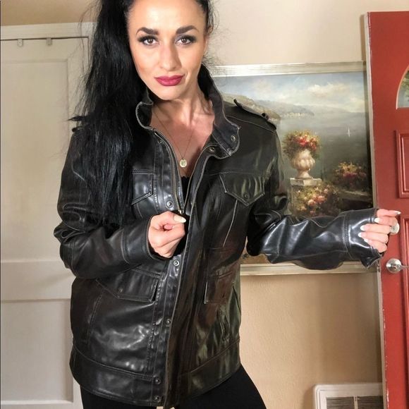 Levi’s heaven lined faux leather jacket - Picture 2 of 7